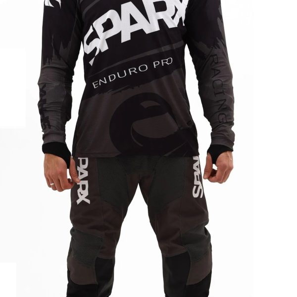 Костюм эндуро SPARX EX01 VENUM серо-черный (RU 52) XL