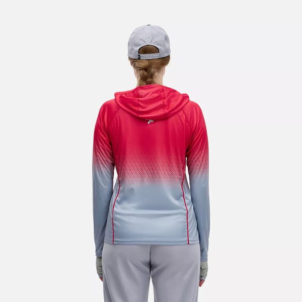 Лонгслив женский Venus Hood W 6621 Rosy (L) Finntrail