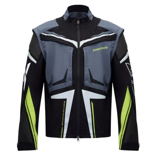 Куртка мужская Enduro 1308 GraphiteYellow (M) Finntrail