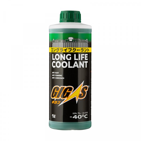 Антифриз Gigas Long Life Coolant -40 зеленый 1л