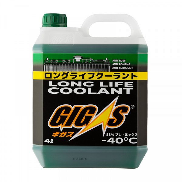 Антифриз Gigas Long Life Coolant -40 зеленый 4л