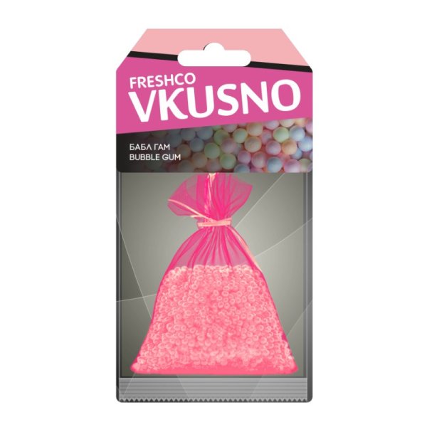 Ароматизатор подвесной мешок Freshco Vkusno Бабл-гам