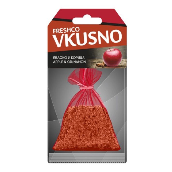 Ароматизатор подвесной мешок Freshco Vkusno Яблоко и корица