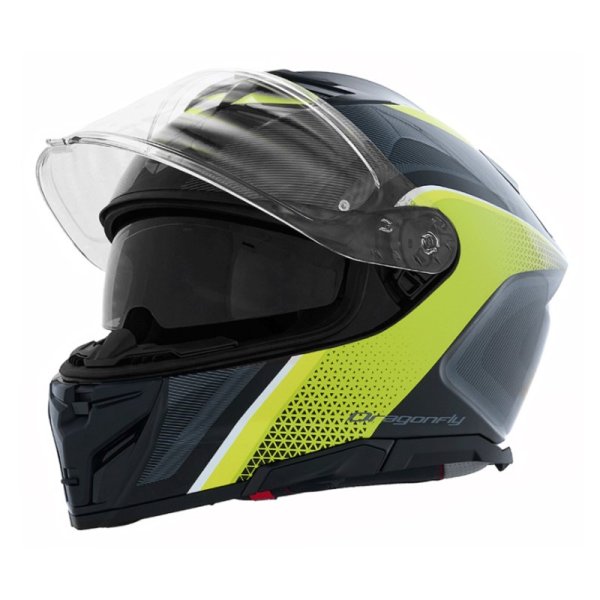 Мотошлем DF-T Lime-Green XL Dragonfly