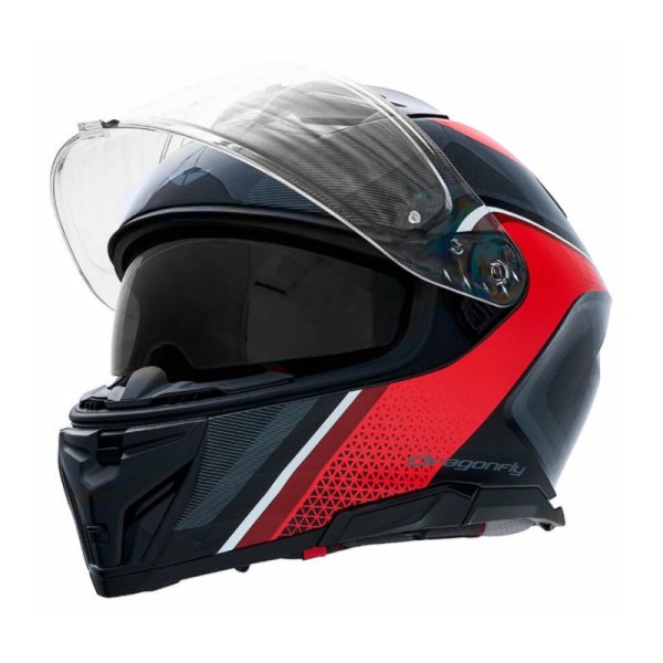 Мотошлем DF-T Red M Dragonfly