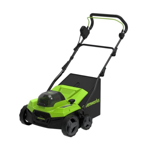 Аэратор-скарификатор аккумуляторный Greenworks, 40V, бесщеточный, без АКБ и ЗУ 