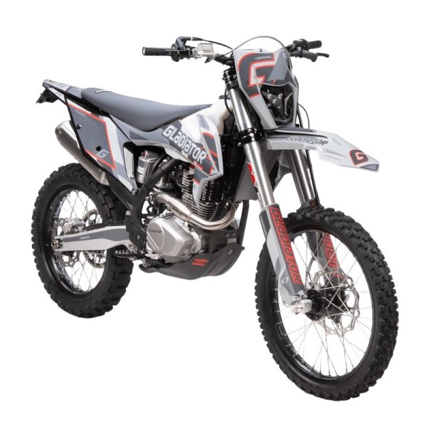 Мотоцикл эндуро/кроссовый Gladiator K7 CB300RL Grey (21/18)