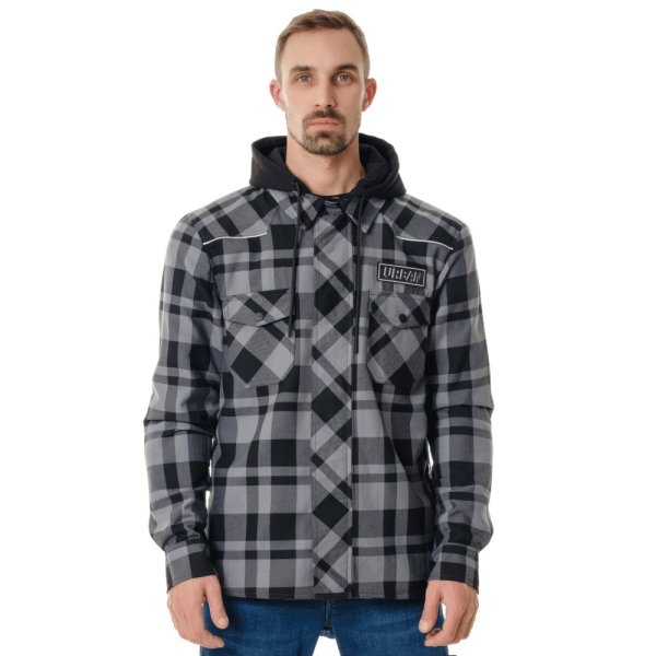 Моторубашка STREETFIGHTER Man Grey с защитой XL Dragonfly