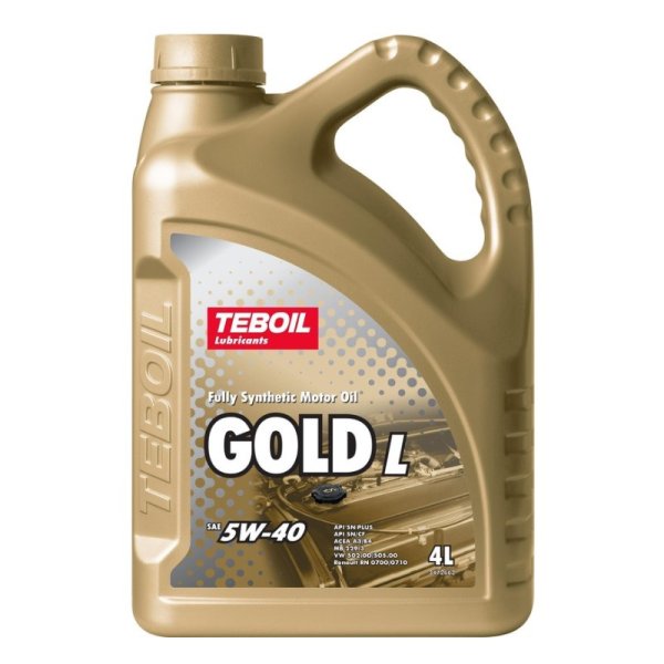 Масло моторное Teboil Gold L 5w40 4