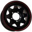 Диск стальной 15*7 5*139,7 Et15 108,5 SW01 Shinning Black With 2 Red Line Grizzly