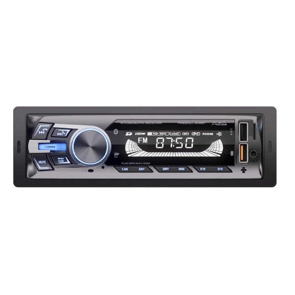 Автомагнитола AURA FIREBALL 202BT USB ресивер синяя подсветка