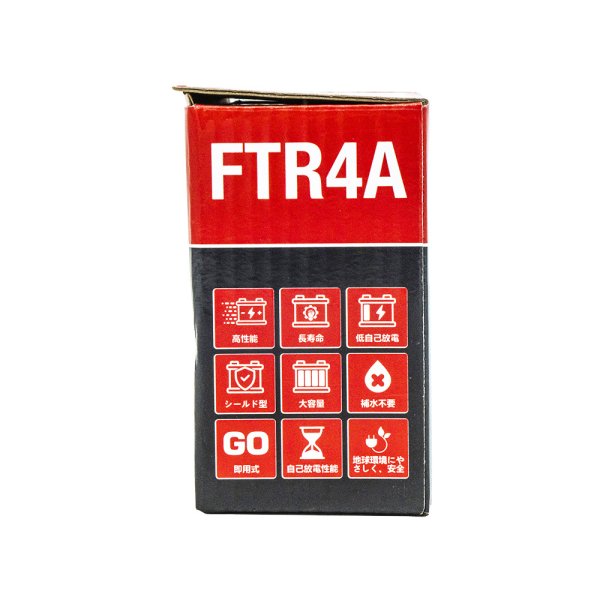 Аккумулятор мото FQ FTR 4A 2,3 А/ч L