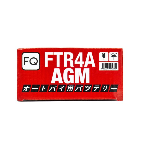 Аккумулятор мото FQ FTR 4A 2,3 А/ч L