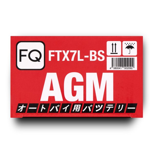 Аккумулятор мото FQ FTX7L AGM 6 А/ч R