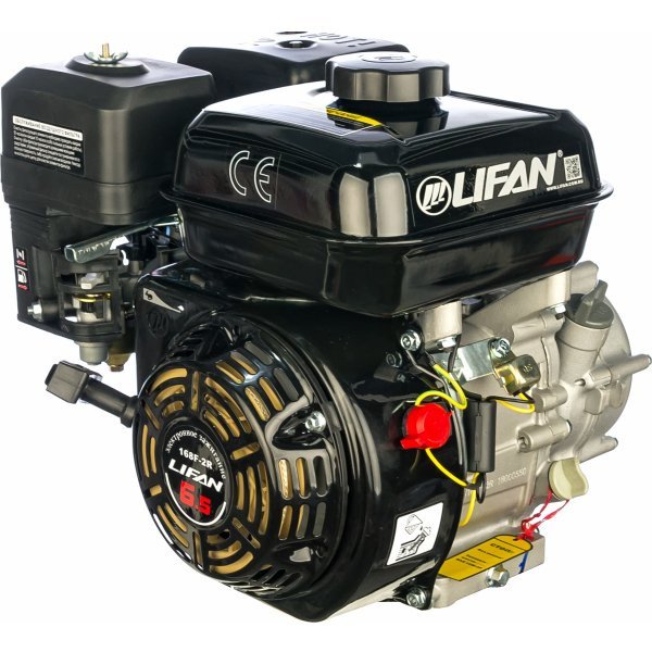 Двигатель Lifan168F-2R D20 6,5 л.с. ручной старт/редуктор