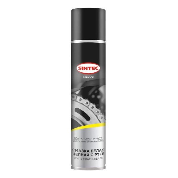 Смазка цепи Sintec PTFE White Chain Grease 400мл