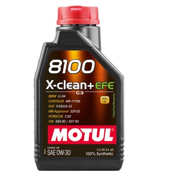 Масло моторное Motul 8100 X-Clean EFE Plus 0W30 1