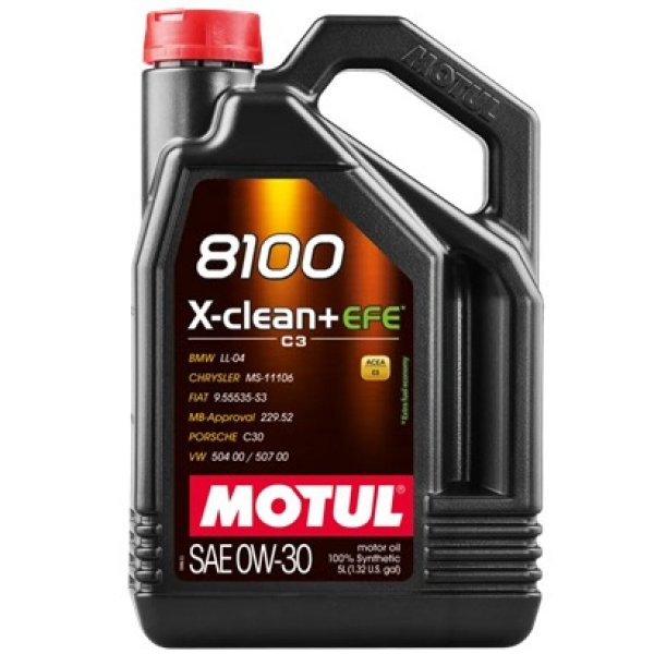 Масло моторное Motul 8100 X-Clean EFE Plus 0W30 4
