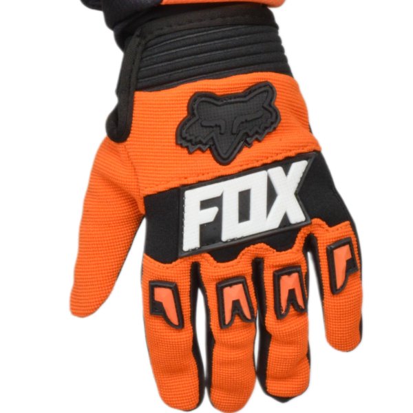 Мотоперчатки подростковые FOX №4 Orange/Black (14 см/4-5 лет)