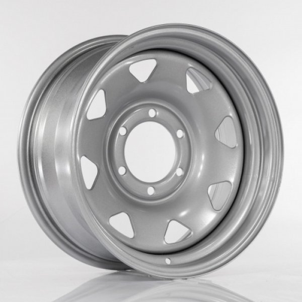 Диск стальной 16*8 6*139,7 Et0 110,1 Trebl OFR-2 Silver