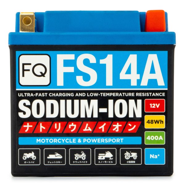 Аккумулятор мото FQ FS14A Натрий-ионный 48,0Wh L