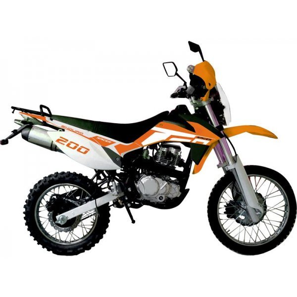 Мотоцикл Racer RC200GY-C2 Enduro зеленый