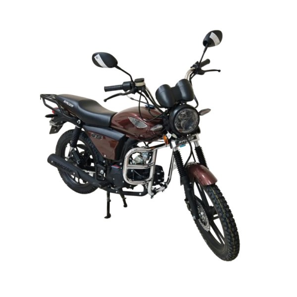Мопед Racer Alpha Lux M2 коричневый Россия
