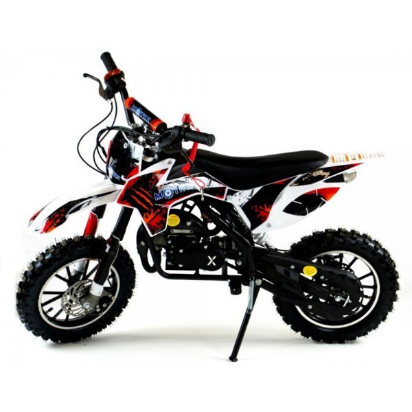 Комплект мотоцикла Детский MOTAX Мини кросс бело-красный