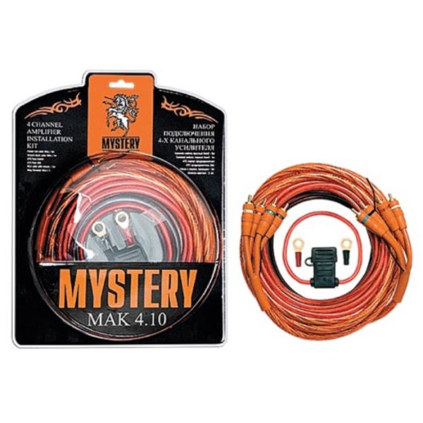 Набор проводов для усилителя Mystery MAK 4.10