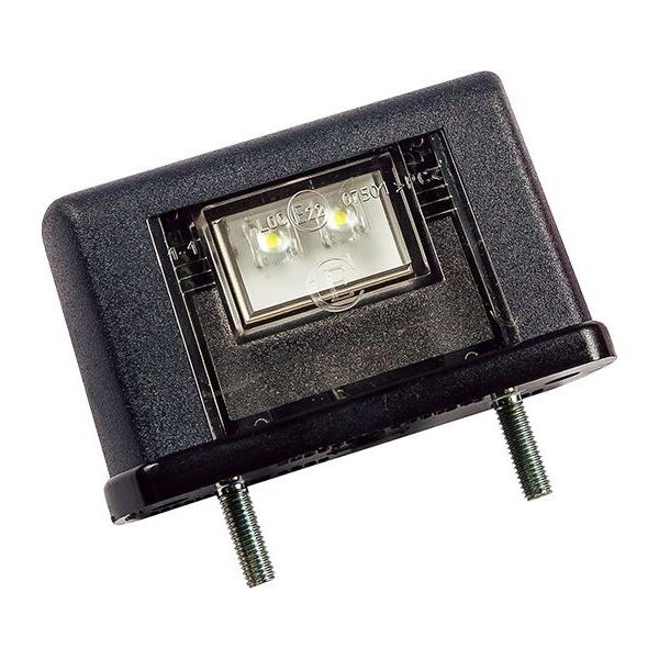 Фонарь осв.ном.знака Евросвет ЕС 10.01 черн. LED светодиод