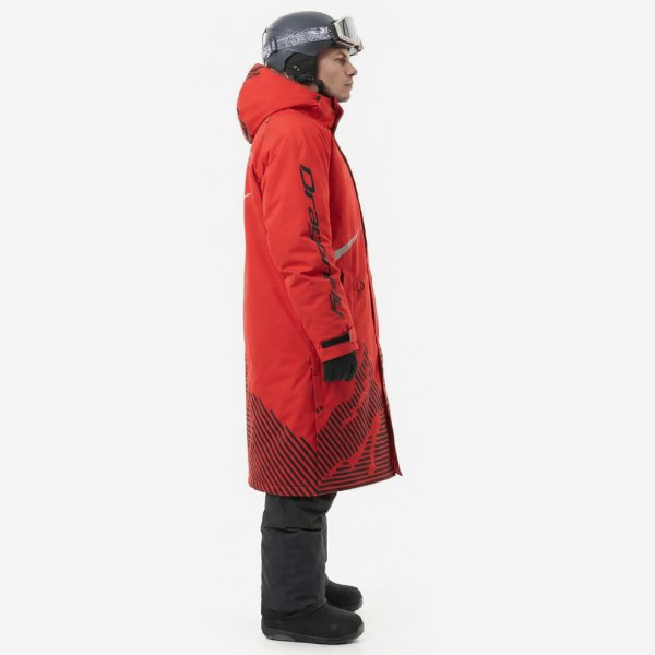 Плащ зимний Race Coat Man Red - Black L Dragonfly
