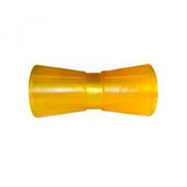 Ролик килевой L-255мм  D-93/61/17 мм PVS желтый