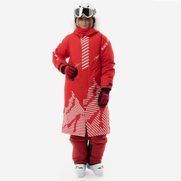Плащ зимний Race Coat Woman Red XS Dragonfly