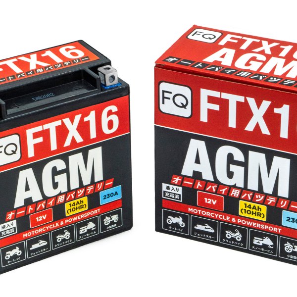 Аккумулятор мото FQ 14,0Ah FTX16 AGM(150*87*163)