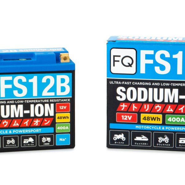 Аккумулятор мото FQ  FS12B Натрий-ионный 36,0Wh R (50*65*130)
