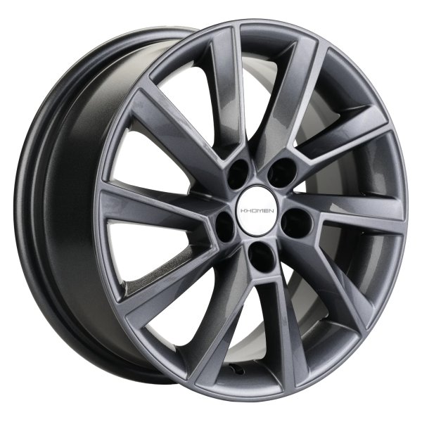 Диск литой 16*6 5*100 Et45 54,1 KHW1604 Gray Khomen (16_ZV Yaris)