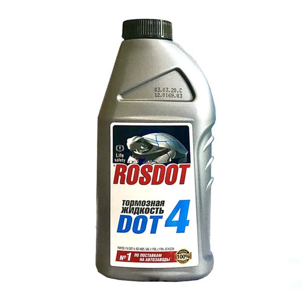 Жидкость тормозная ТосолСинтез Рос-DOT-4 Россия 455