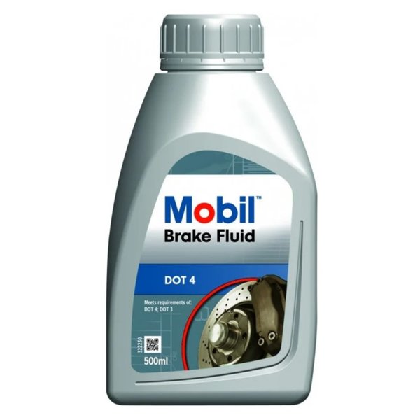 Жидкость тормозная Mobil DOT-4 0,5
