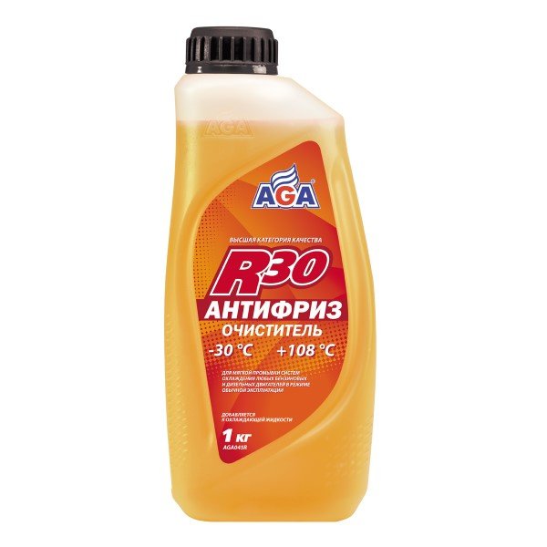 Антифриз-очиститель AGA AGA045R нейтральный R30 Россия 0,946