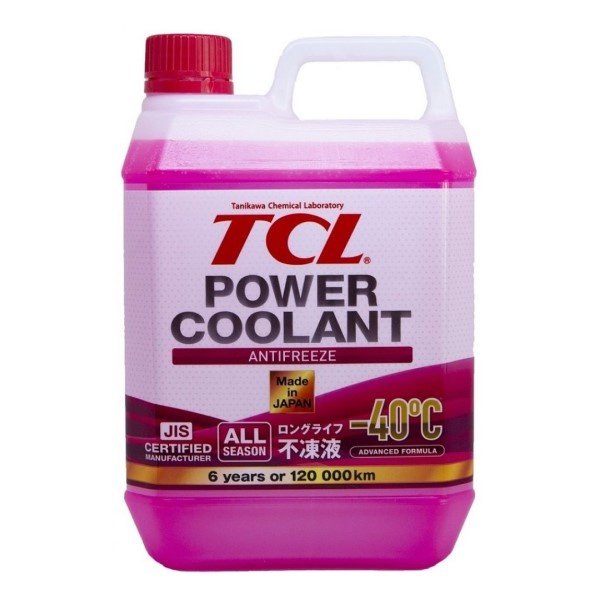 Антифриз TCL Power Coolant розовый -40 Япония 2л