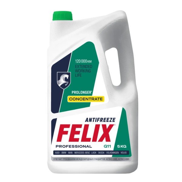 Антифриз ТосолСинтез Felix Prolonger конц. Зеленый Россия 5