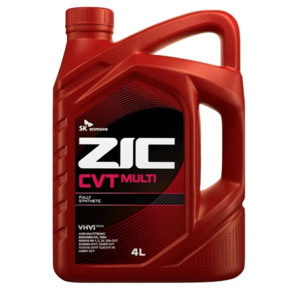 Масло трансмиссионное Zic CVT Multi (NS-1, NS-2, NS-3, HMMF) 4 