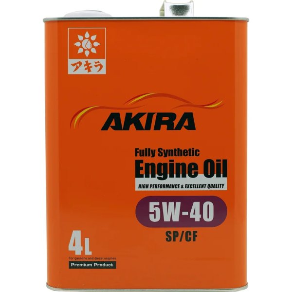 Масло моторное Akira 5W40 SP/CF 4