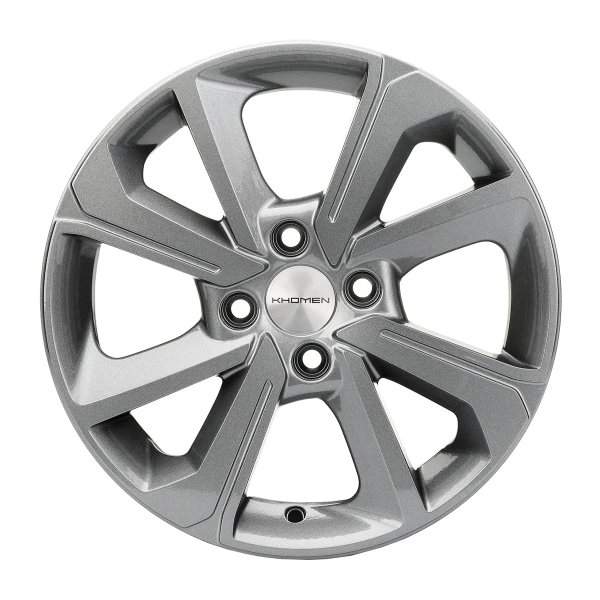 Диск литой 15*6 4*100 Et50 60,1 KHW1501 (15_Vesta/Almera) Gray Khomen