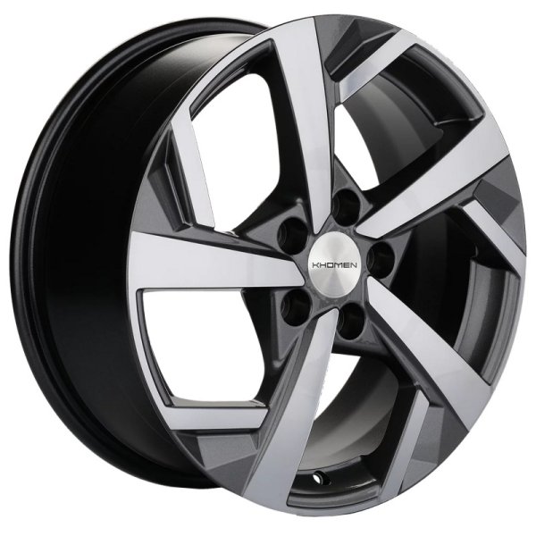 Диск литой 17*7 5*114,3 Et45 66,1 KHW1712 (17_Teana/X-trail) Gray-FP Khomen 