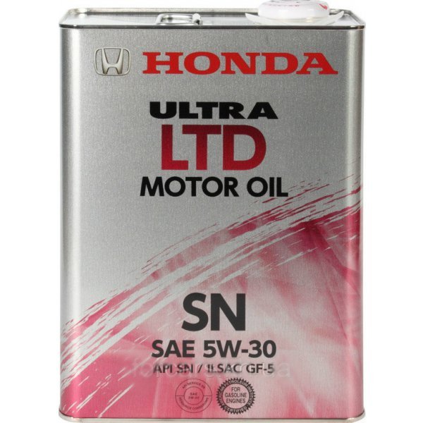 Масло моторное Оригинальное Honda 5w30 Ultra LTD SN Япония 4