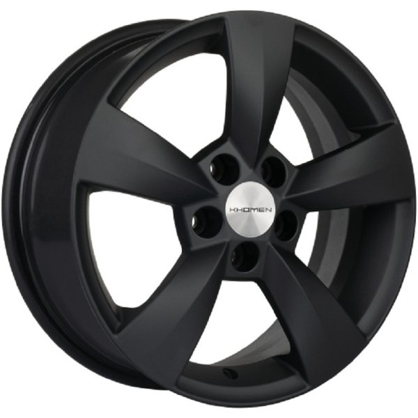 Диск литой 15*6 5*100 Et38 57,1 KHW1504 Black Khomen Wheels