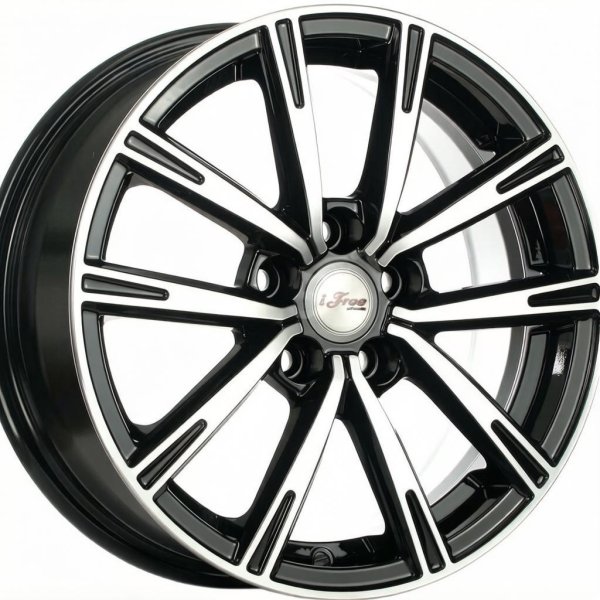 Диск литой 15*6 5*100 Et38 57,1 Драйвер (КС996) Блэк Джек IFree