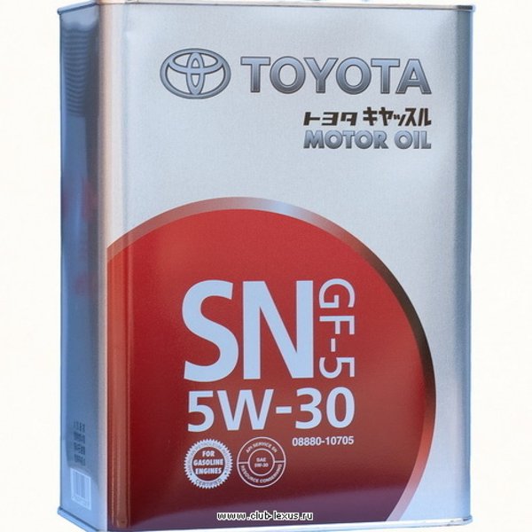 Масло моторное Оригинальное Toyota 5w30 SN Япония 4  29893