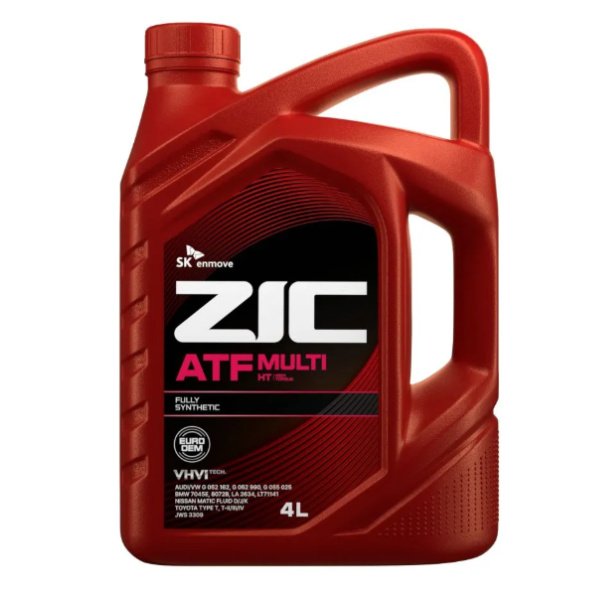 Масло трансмиссионное Zic ATF Multi HT 4 